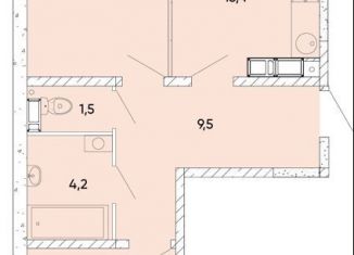 Продается 2-комнатная квартира, 68.7 м2, Ростовская область