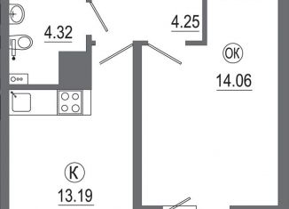 Продается 1-ком. квартира, 39.6 м2, Иркутская область