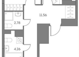 Продажа двухкомнатной квартиры, 60.3 м2, Москва, Нижегородский район, Рязанский проспект, 2с27