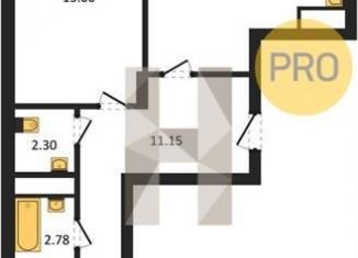 Продажа 2-ком. квартиры, 67.2 м2, Воронеж, Московский проспект, 132