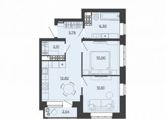 Продается 2-комнатная квартира, 50.5 м2, Екатеринбург, метро Ботаническая