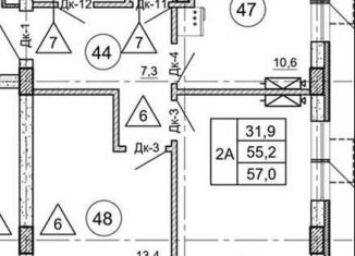 Продается 2-ком. квартира, 57 м2, Воронеж, улица Загоровского, 9/2