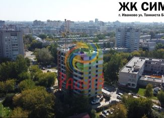 Продается 1-ком. квартира, 55.4 м2, Иваново, улица Танкиста Белороссова, 28, Фрунзенский район