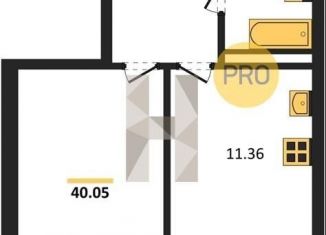 Однокомнатная квартира на продажу, 40 м2, Воронеж, Коминтерновский район, Московский проспект, 66