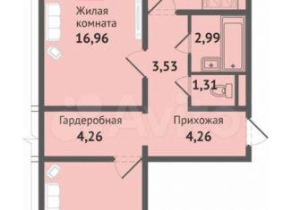 Продаю 2-ком. квартиру, 65 м2, Чувашия, улица Академика В.Н.Челомея