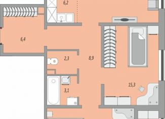 Продам 3-комнатную квартиру, 76.2 м2, Оренбург, Промышленный район, жилой комплекс Осенний Лист, 6