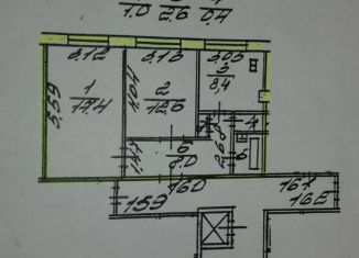 Продам двухкомнатную квартиру, 50.4 м2, Санкт-Петербург, метро Комендантский проспект, улица Шаврова