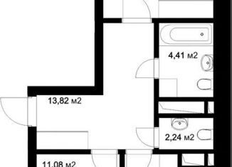 Продается 2-ком. квартира, 61.1 м2, Казань, Приволжский район