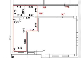 Продается однокомнатная квартира, 29.9 м2, Абакан, улица Комарова, 9Б