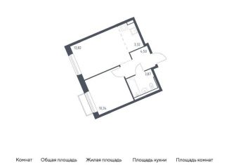 Продаю 1-ком. квартиру, 35.9 м2, Москва, жилой комплекс Молжаниново, к5