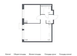 Продаю 1-ком. квартиру, 42.9 м2, Москва, деревня Большое Свинорье, 10/1