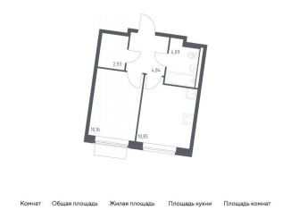 Продажа 1-ком. квартиры, 32.9 м2, деревня Большое Свинорье, деревня Большое Свинорье, 10/1