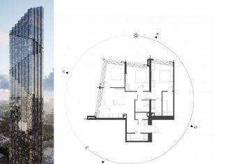 3-ком. квартира на продажу, 100.6 м2, Москва, метро Деловой центр