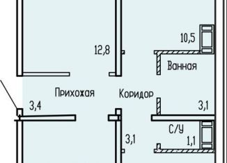 Продажа 3-ком. квартиры, 67.5 м2, Курган, улица Карбышева, 52к1