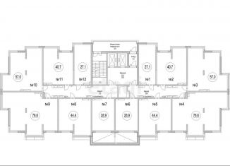 Продается 1-комнатная квартира, 44.4 м2, Кемеровская область