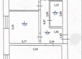 Продам 3-ком. квартиру, 60.4 м2, Оренбург, проспект Победы, 126, Центральный район