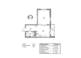 Продам 1-комнатную квартиру, 50.4 м2, Кемерово, Ленинский район