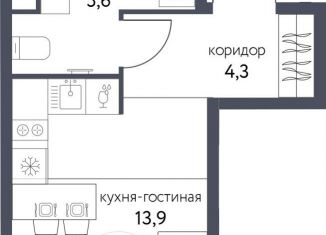 Продаю квартиру студию, 23.8 м2, Москва, ВАО, Тагильская улица, 4В