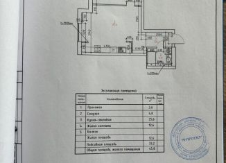 Продаю 1-комнатную квартиру, 45.8 м2, Дубна, улица Вернова, 5