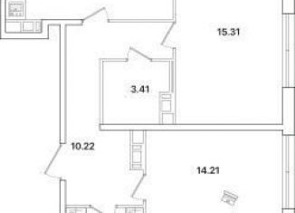 Продаю 3-комнатную квартиру, 81 м2, Санкт-Петербург, метро Гражданский проспект