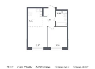 Продажа 1-ком. квартиры, 35.5 м2, Москва, жилой комплекс Ольховый Квартал, к2.2