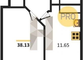 Продаю 1-комнатную квартиру, 38.1 м2, Ростов-на-Дону, Кировский район