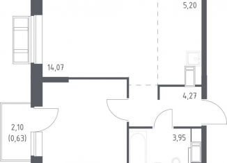 Продается 1-ком. квартира, 40 м2, Московская область