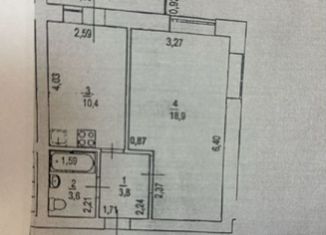 Продаю 1-комнатную квартиру, 36.9 м2, Уфа, улица Мингажева, 59/2