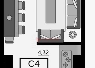 Продается квартира студия, 29.7 м2, Ростов-на-Дону, улица Ларина, 45с11