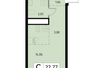 Продажа квартиры студии, 22.8 м2, Одинцово