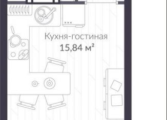 Продаю квартиру студию, 24.6 м2, Ленинградская область