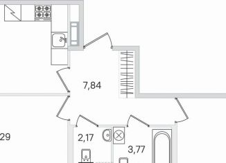 Продам 2-ком. квартиру, 63.6 м2, Пушкин