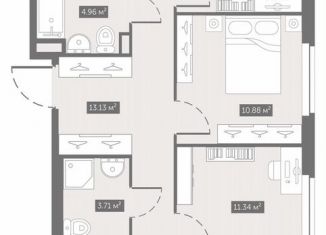 Продам 4-ком. квартиру, 97 м2, Санкт-Петербург