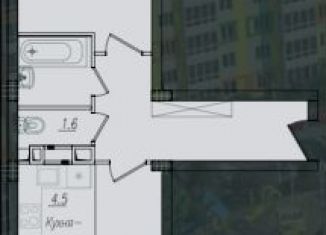 Продам 2-ком. квартиру, 59.1 м2, Курская область, улица Энгельса, 158к2