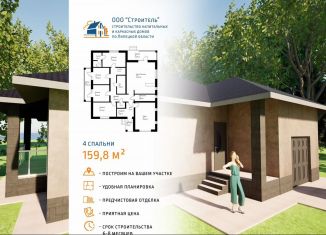 Продается дом, 159.8 м2, Грязи, Красная площадь