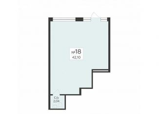 Продажа помещения свободного назначения, 42.1 м2, Воронеж, улица Ломоносова, 114Ю, Центральный район