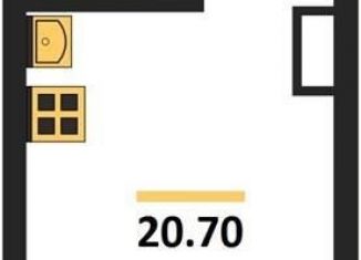 Продается квартира студия, 20.7 м2, Воронеж, улица Шибилкина, 5