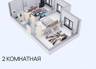 Продажа двухкомнатной квартиры, 58.6 м2, Избербаш, улица имени Р. Зорге, 34А