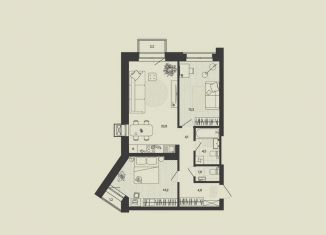 Продаю 2-комнатную квартиру, 67.1 м2, Удмуртия