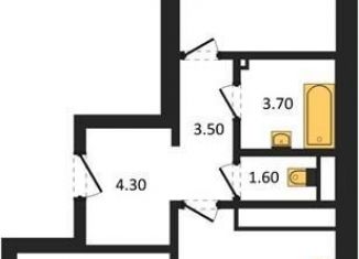 Продаю двухкомнатную квартиру, 57 м2, Воронеж, улица Шибилкина, 5