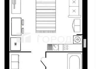 Квартира на продажу студия, 25 м2, Томск, проспект Ленина, 236