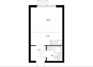 Продам квартиру студию, 21.7 м2, Московская область