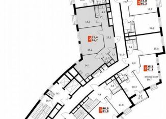 Продается 2-ком. квартира, 66.7 м2, посёлок Развилка, Римский проезд, 5