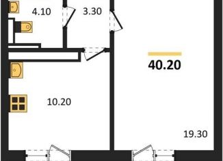 Продам однокомнатную квартиру, 40.2 м2, Воронеж, улица Загоровского, 5/1