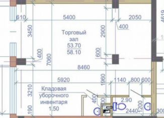 Помещение свободного назначения на продажу, 58.1 м2, Нальчик, улица 2-й Таманской Дивизии, 31А