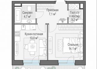 Продажа 1-ком. квартиры, 91 м2, Москва, улица Эдуарда Стрельцова, 2к2, метро ЗИЛ