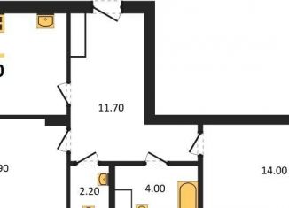 Продажа 2-комнатной квартиры, 65.7 м2, Воронеж