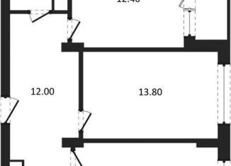 Продам 2-ком. квартиру, 61.1 м2, Воронеж