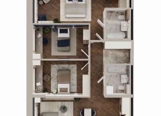 Продаю 3-комнатную квартиру, 86.3 м2, Республика Башкортостан, улица Аксакова, 14