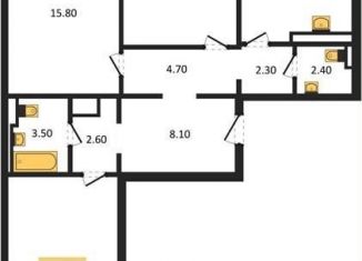 Продажа трехкомнатной квартиры, 88 м2, Воронеж, улица Загоровского, 5/2